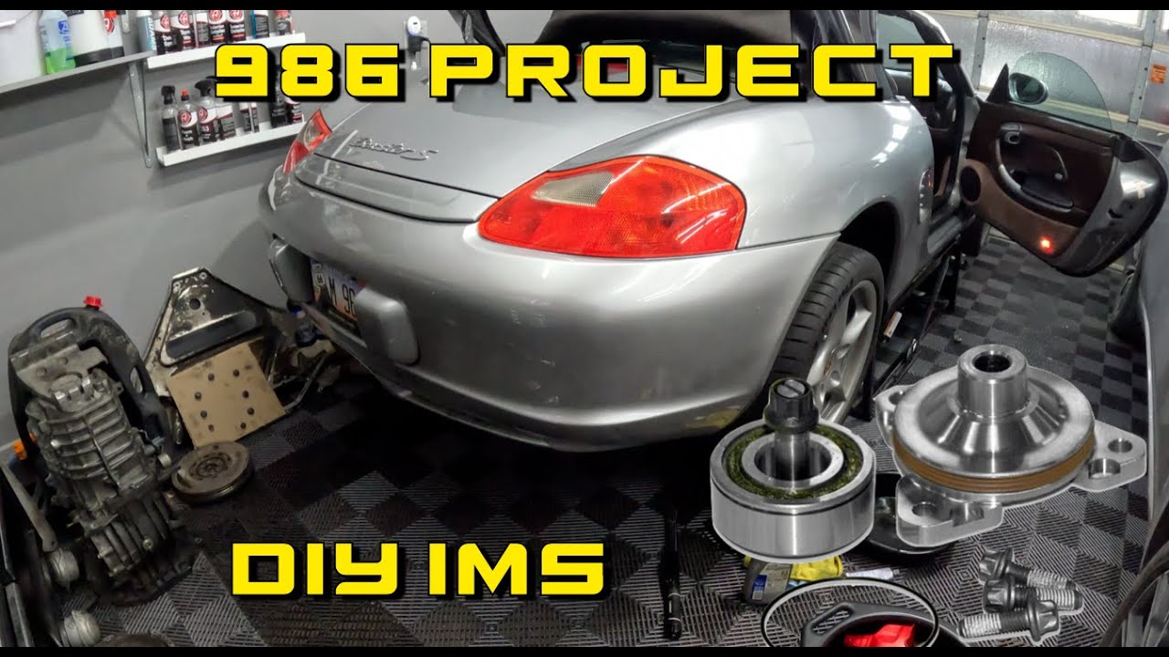 Самодельные IMS и RMS на автомобиле проекта 986! Porsche Boxster S 550 Spyder