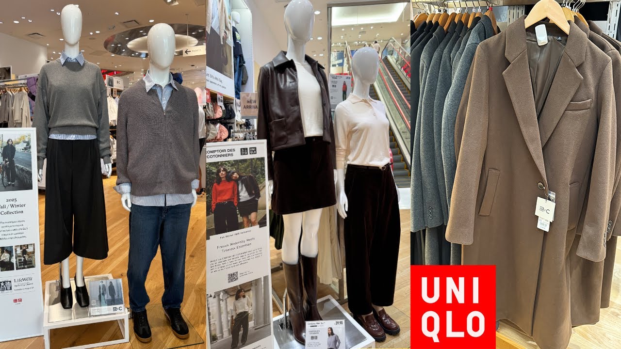 💐 UNIQLO NEW FALL-WINTER 2025 COLLECTION ❤️ EASY TO WEAR WOMEN’S LATEST ARRIVALS