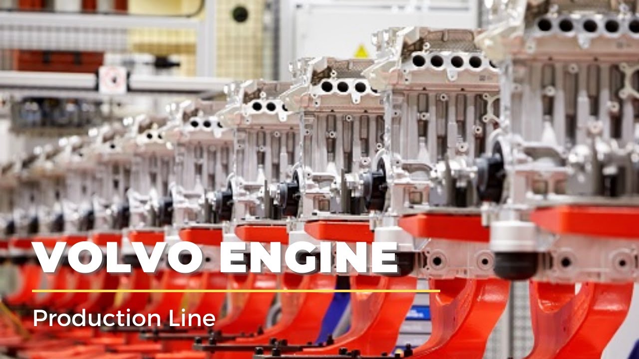 Volvo Engine Production Line | Volvo Factory | How Engines are Made