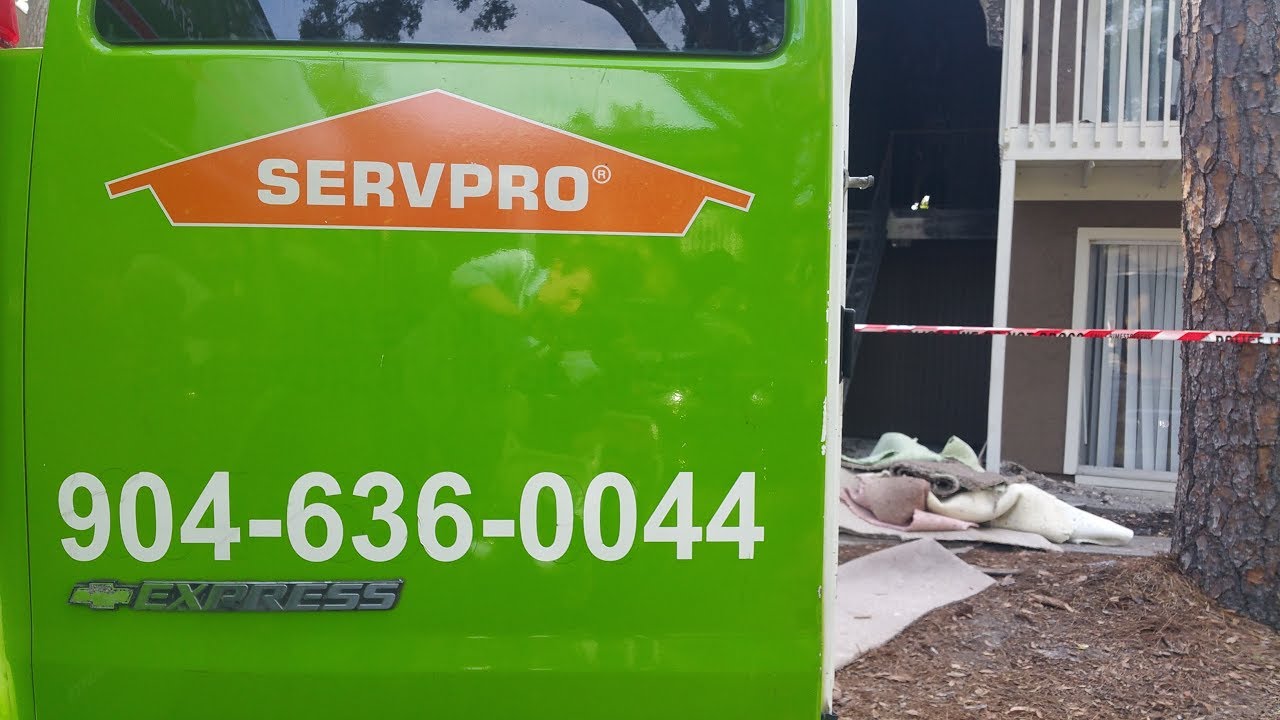 SERVPRO of Mandarin, Large Loss Apartment Fire, Tear Down Phase