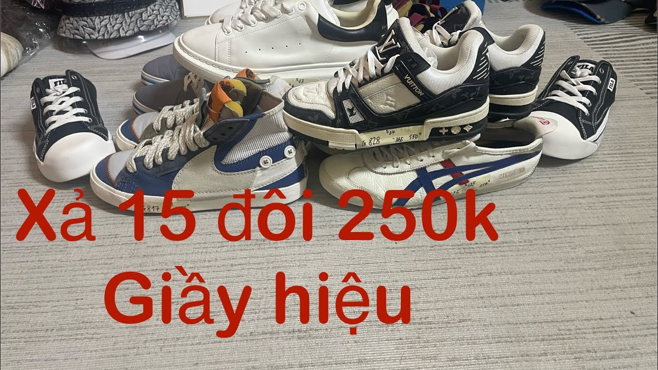 5/2: 🔈🔈Giầy si tuyển hiệu 👟😻xả 15 đôi 250k bao ship:Mc Queen,Nike,LV,Adidas 👍👍📞:0943280012