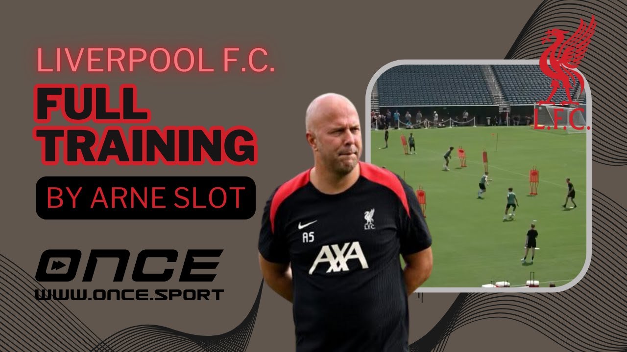 Liverpool F.C. - full training by Arne Slot