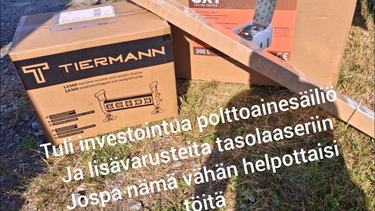 Tuli tilattua vähän apuvälineitä kärkkäiseltä