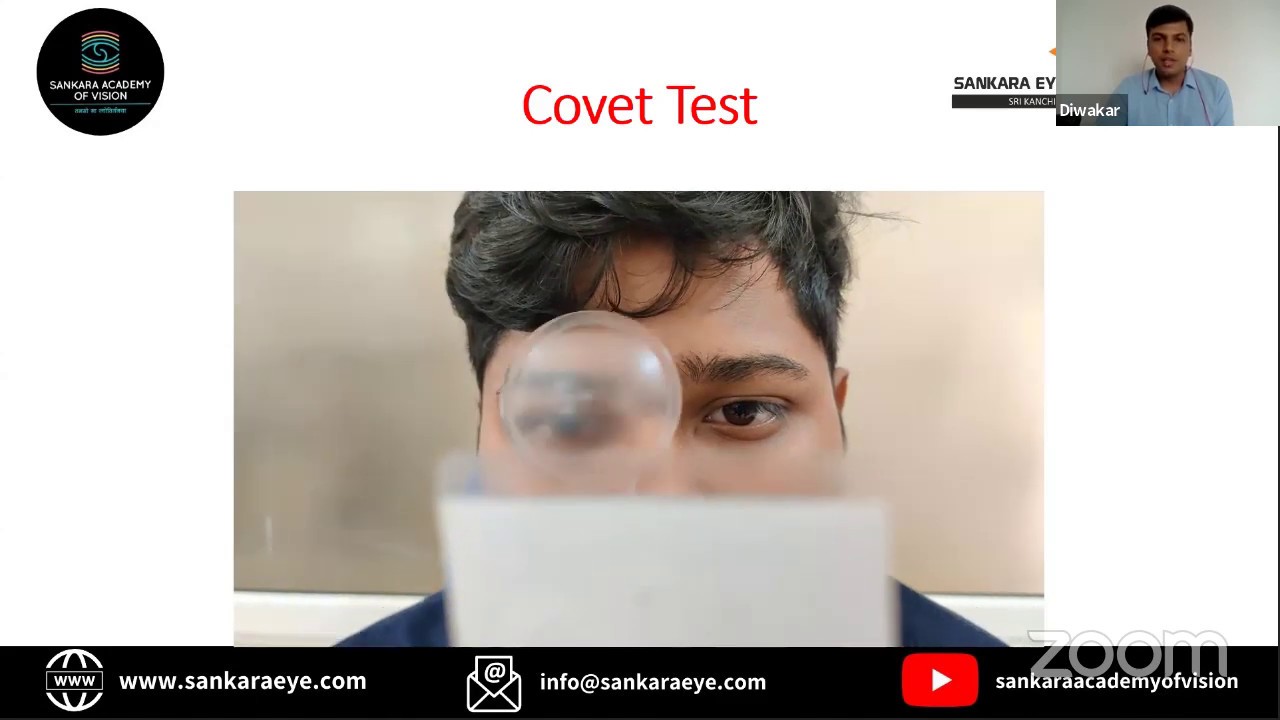 Non Strabismic Binocular Vision Anomalies ,Learn from the Masters - Sankara Academy of Vision
