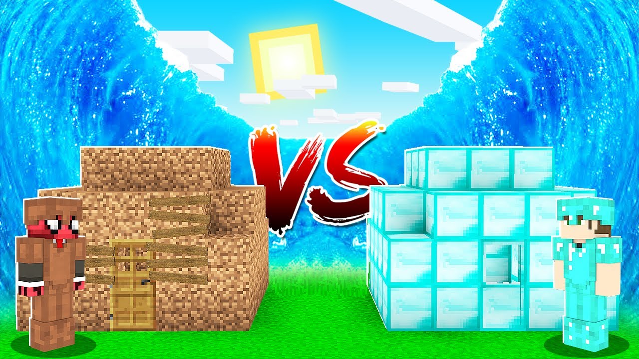 ZENGİN VS FAKİR TSUNAMİ! 🌊 - Minecraft