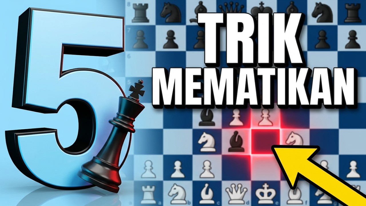 PERMAINAN CATUR GRANDMASTER DUNIA DENGAN TRIK MEMATIKAN #5v5