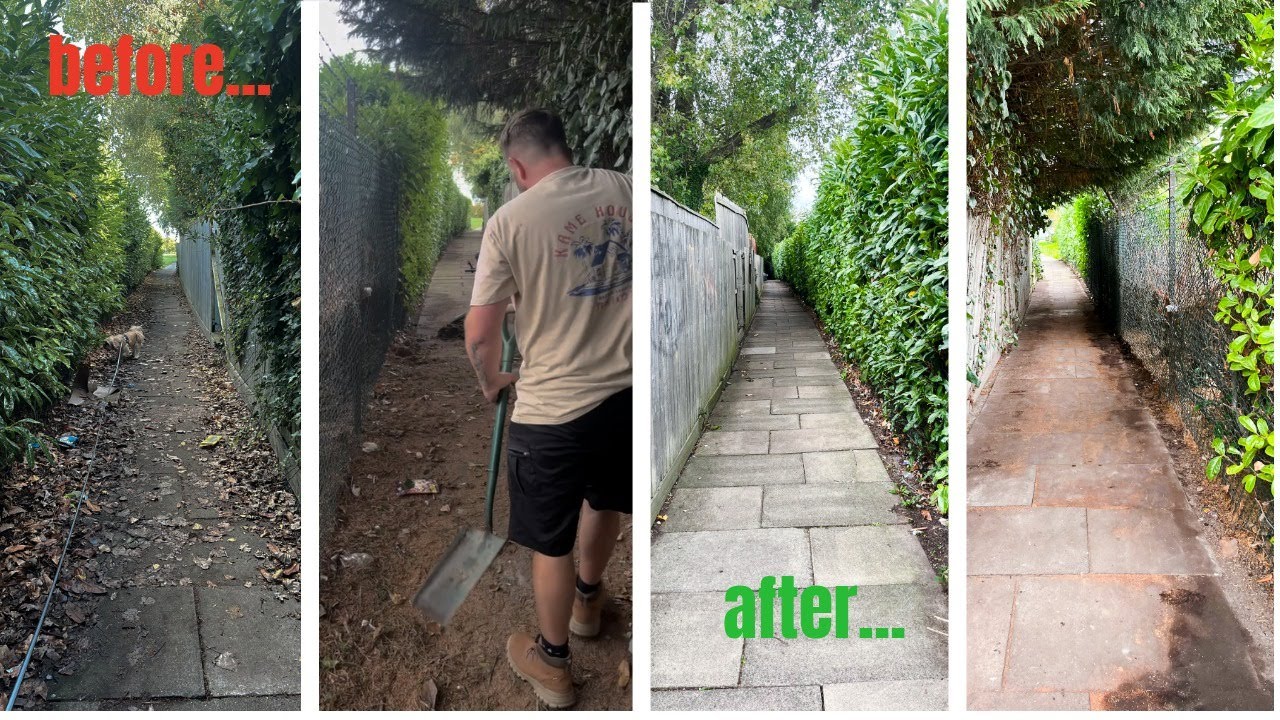 Clearing Path For Pedestrians & Cyclists