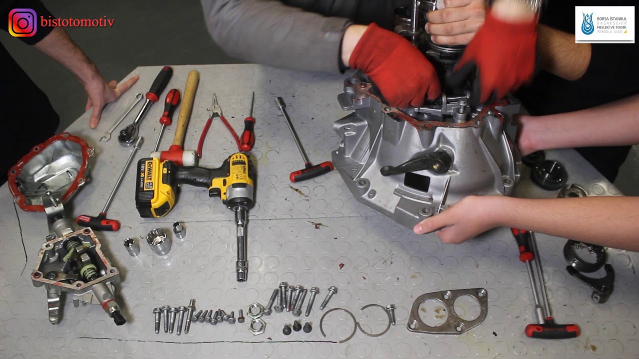 Manuel Şanzıman Sökme-Takma PART 1 *** How to Manuel Gearbox  disassembly  Installing
