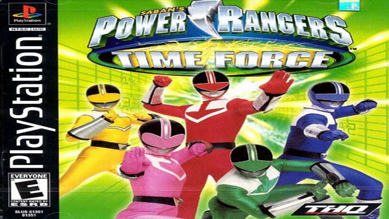 PSX Power Rangers Time Force | Gameplay Nivel 1