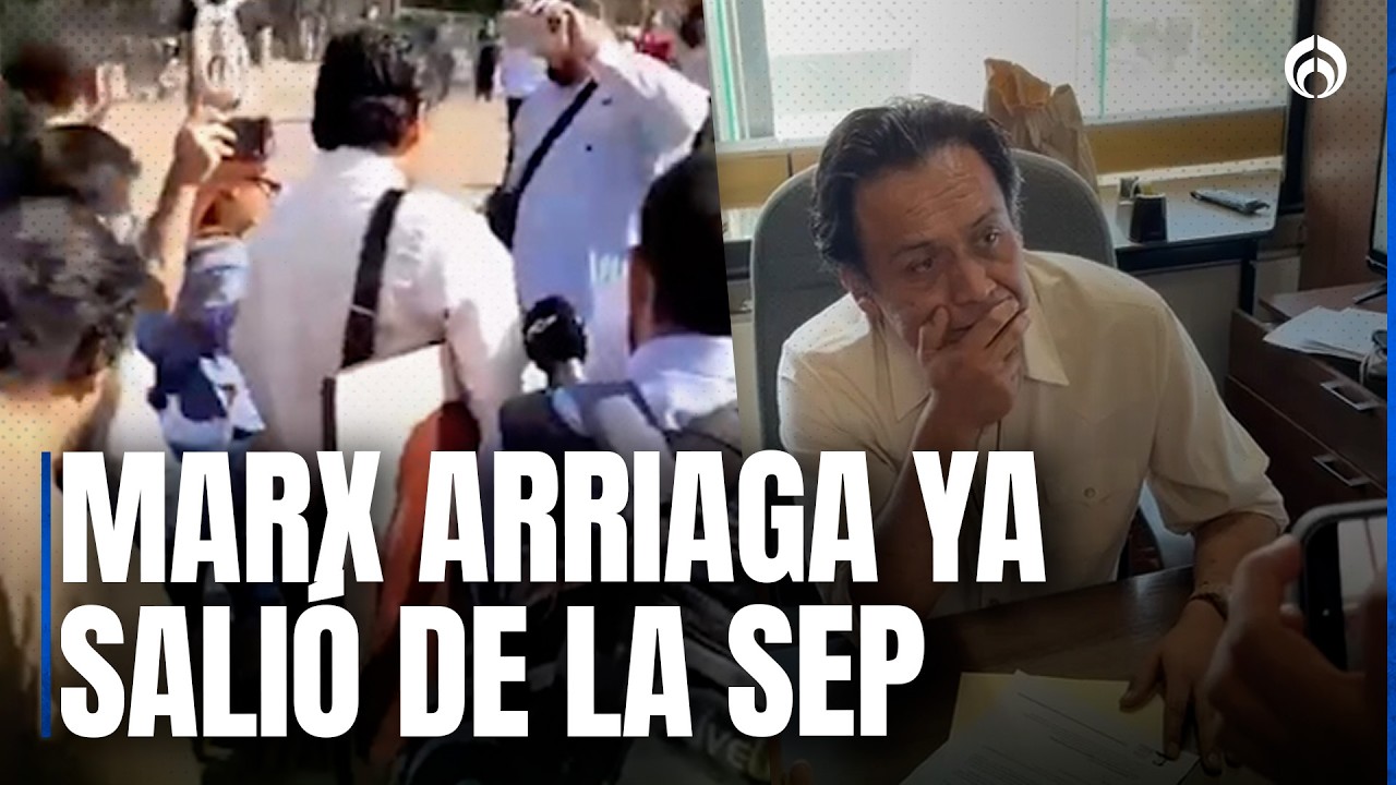 Marx Arriaga deja la SEP tras recibir su cese oficial