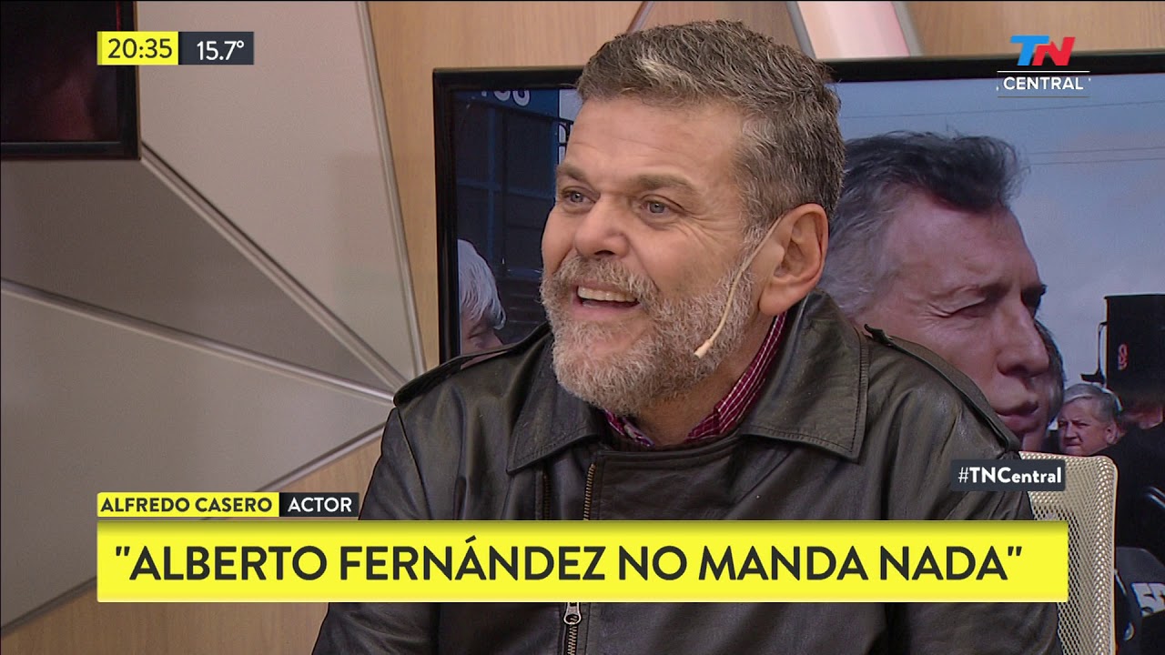 Alfredo Casero sobre Alberto Fernández: 