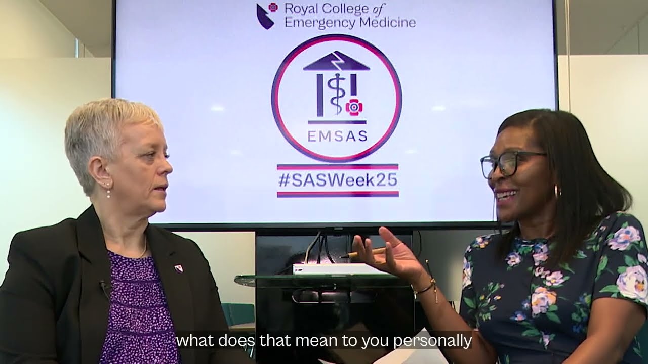 EMSAS Chair Dr Jocelyn Brittliff on SAS Doctors, Emergency Medicine & Future of EMSAS | #SASWeek25