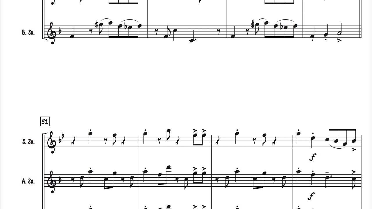 Saxophone Quartet - 