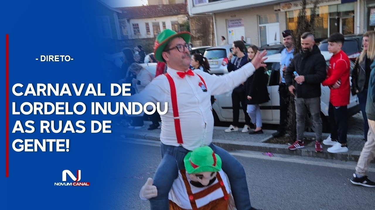 EM DIRETO | CARNAVAL DE LORDELO SAIU À RUA