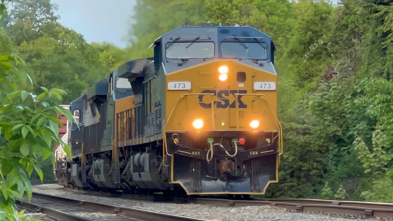 M427 CSXT 473@ Saco, ME 2/23/2023