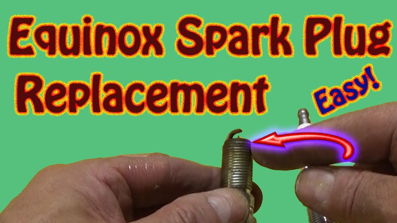 Chevy Equinox Spark Plug Replacement - 2.4L Ecotec AC Delco 41-108 Spark Plug
