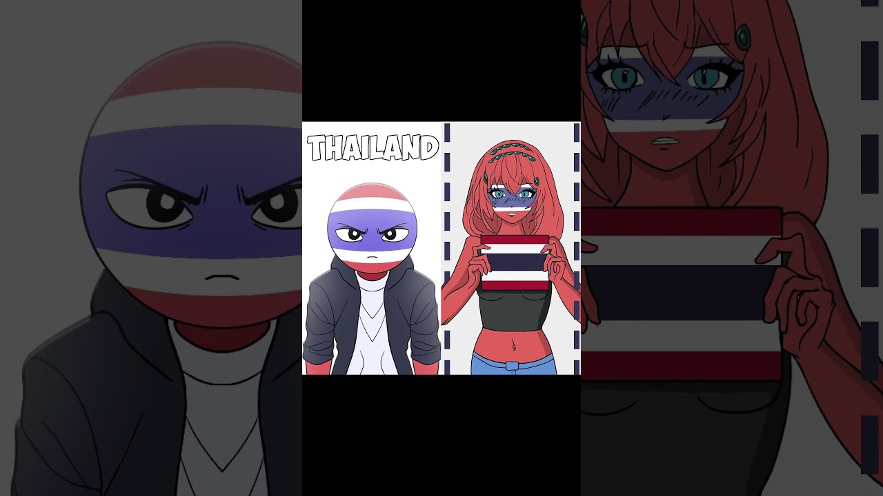COUNTRIES MIRROR 🔎 #countryhumans