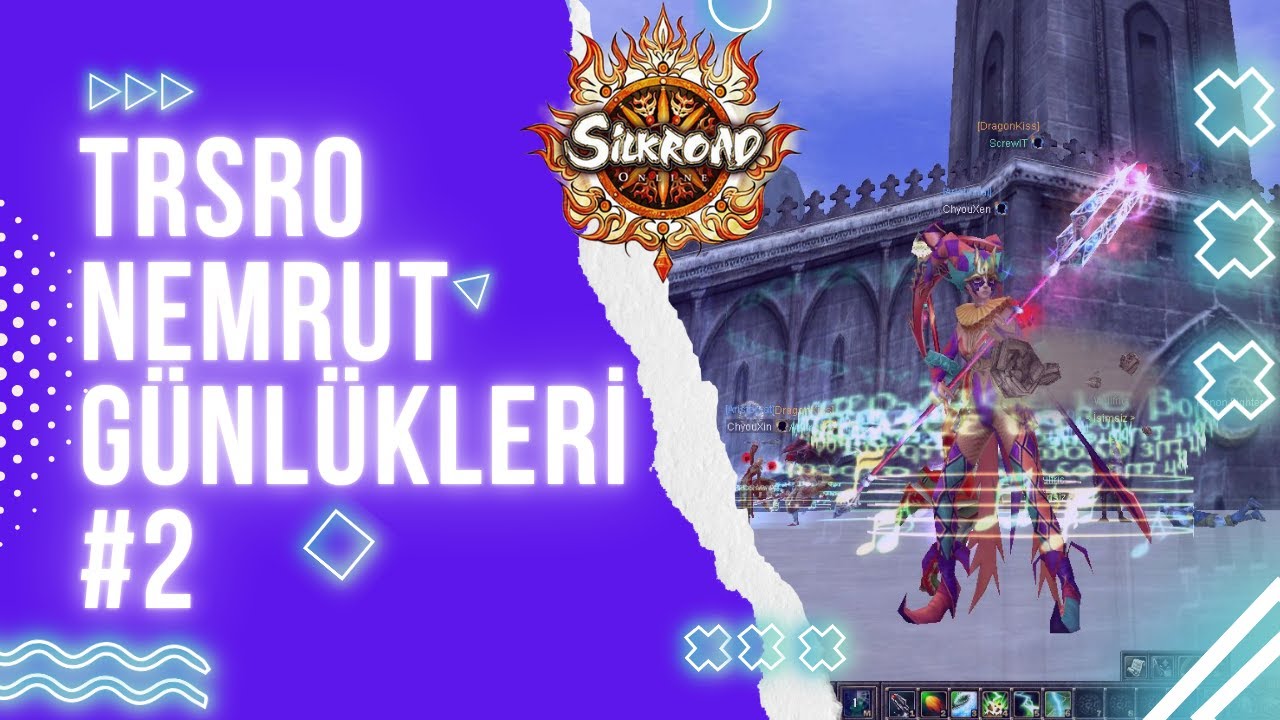 #TRSRO || NEMRUT GÜNLÜKLERİ 2 || PENONLARA GELDİK || UFAKTAN 6DG SET-SİLAH YAPIYORUZ ⚡️