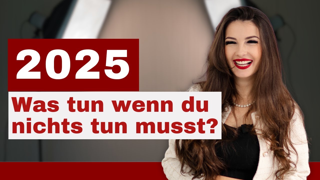 2025 - Was tun, wenn du nichts tun musst? | Fotografin 📸