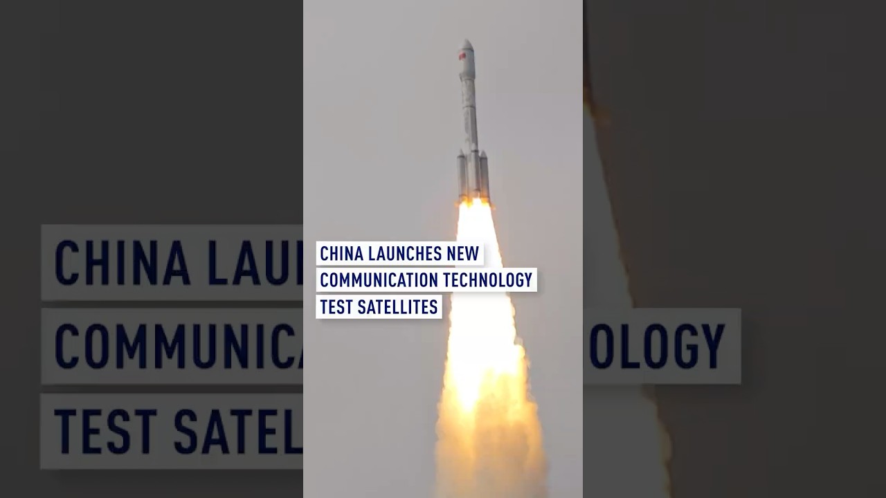 China launches new communication technology test satellites