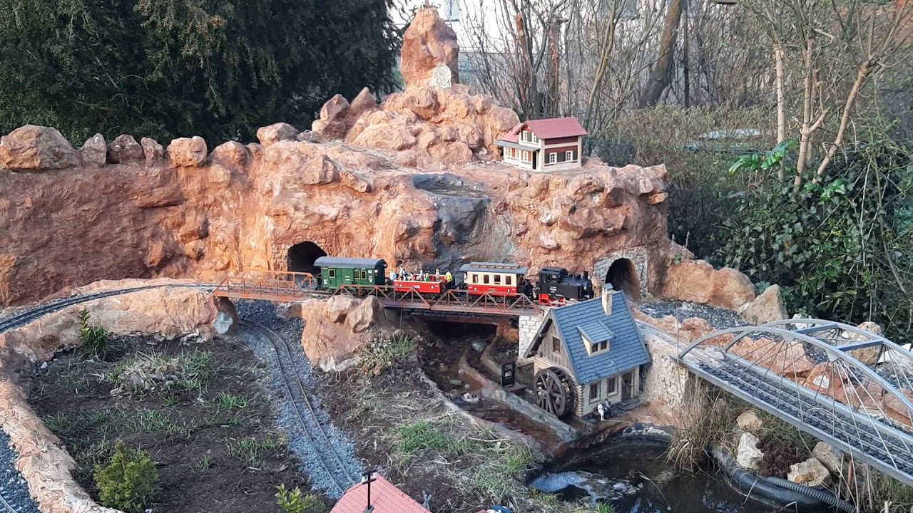 Spur G Erste Fahrt auf der Gartenbahn 2020 Digital Stainz