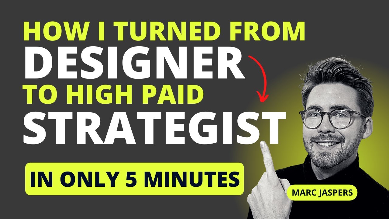 From Designer to high paid design strategist: How I did it.