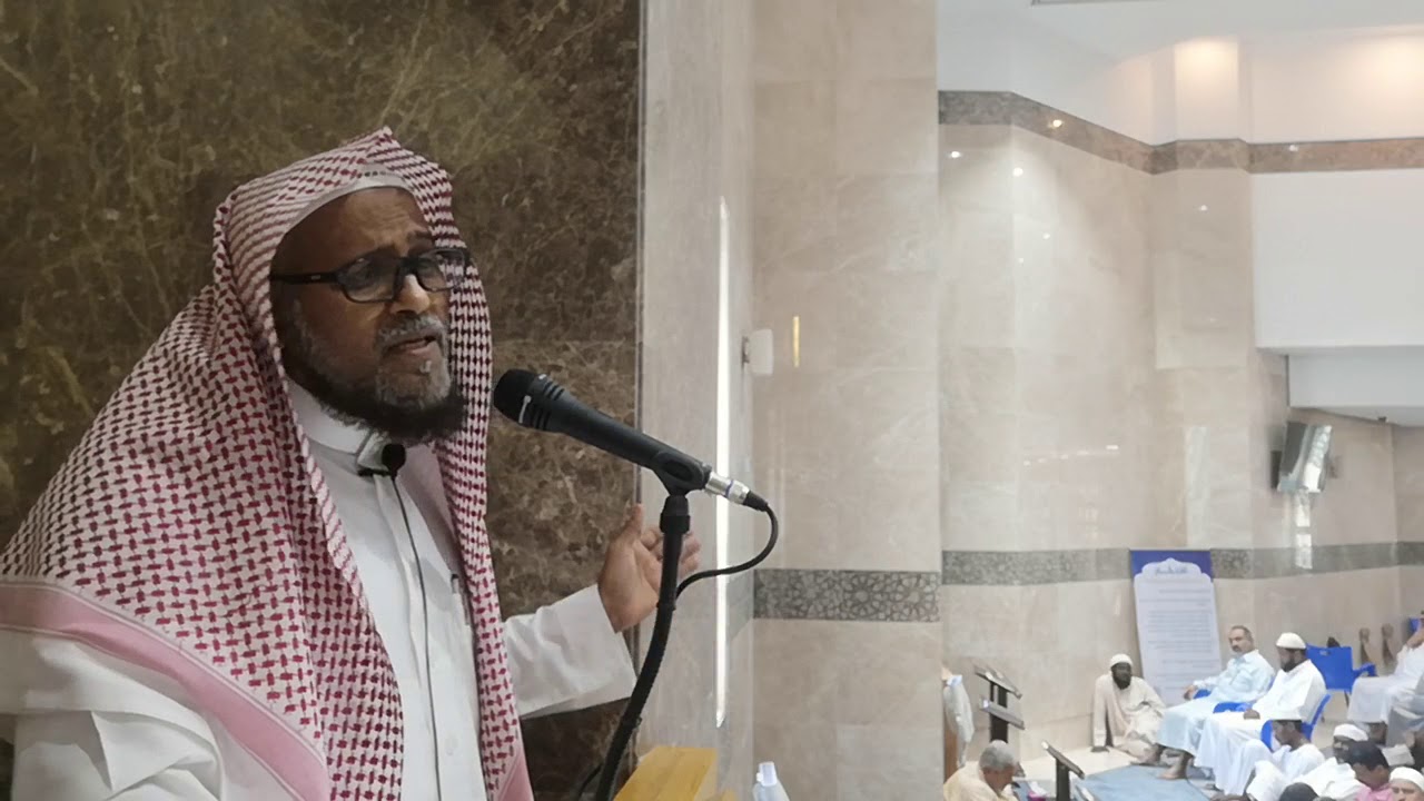 خطبة الجمعة بجامع الأمير منصور للشيخ محمد العمري بعنوان (العمل الصالح للحاج وغير الحاج) 1440/12/8ه