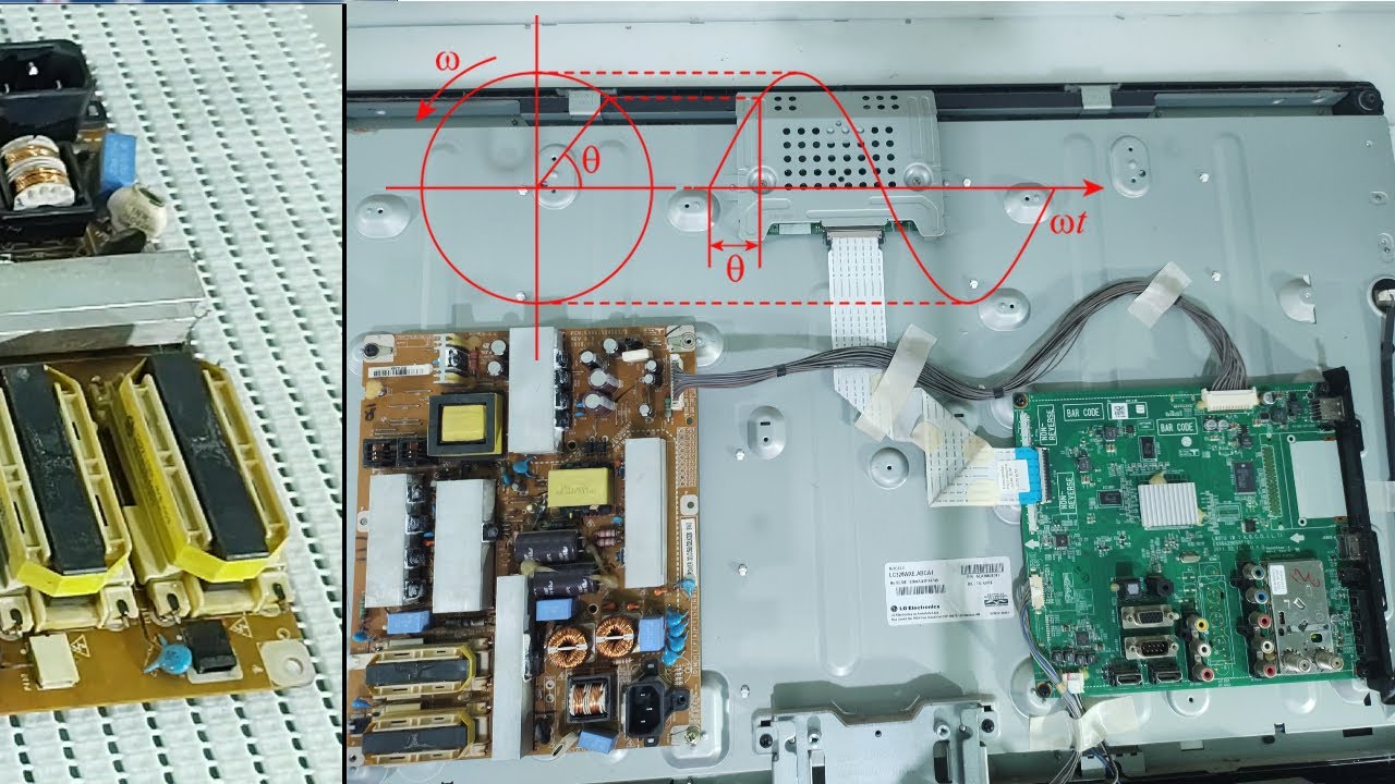 Tv lg 32lk330 não liga, acende led do stand by, led fica piscando e tv não liga