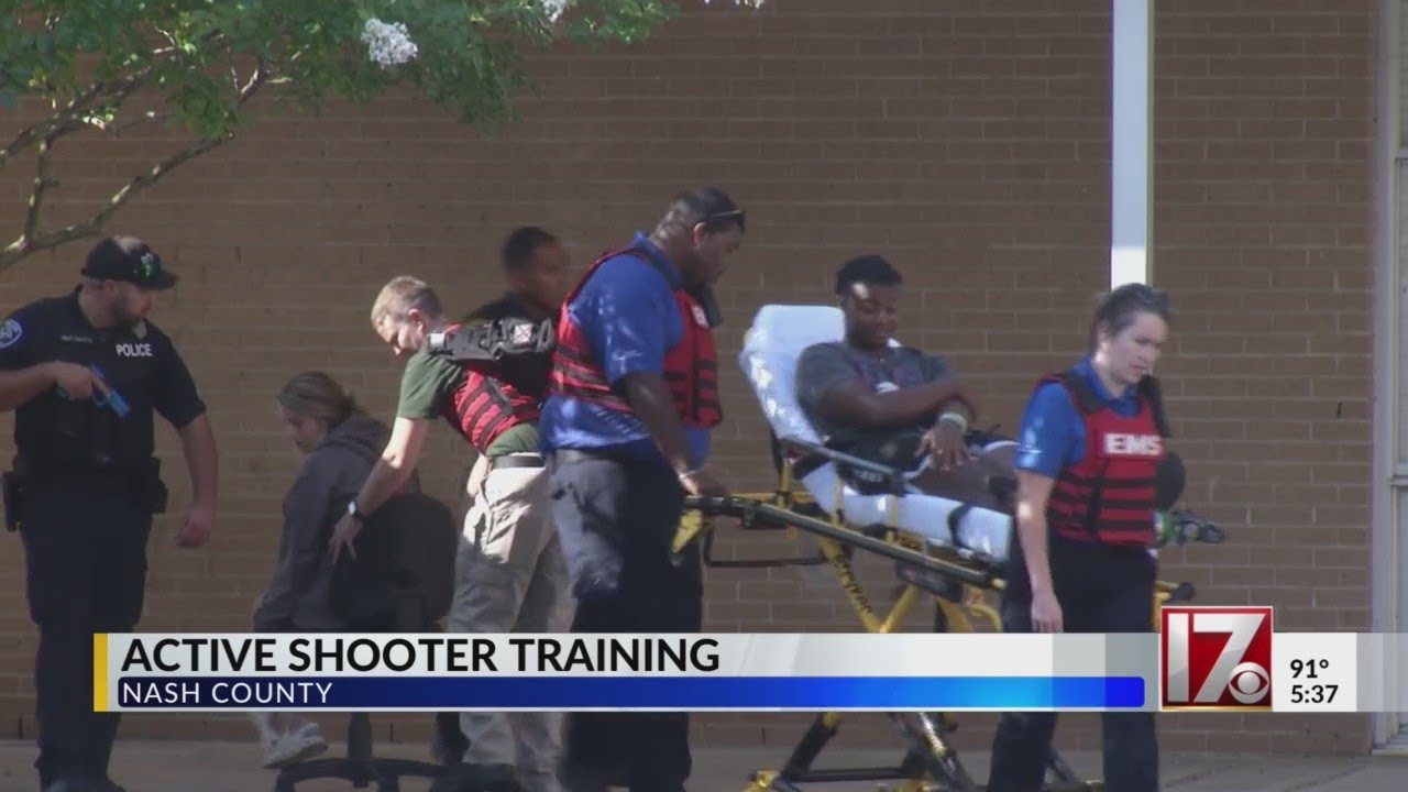 Nash County joins other NC units in hosting active shooter training