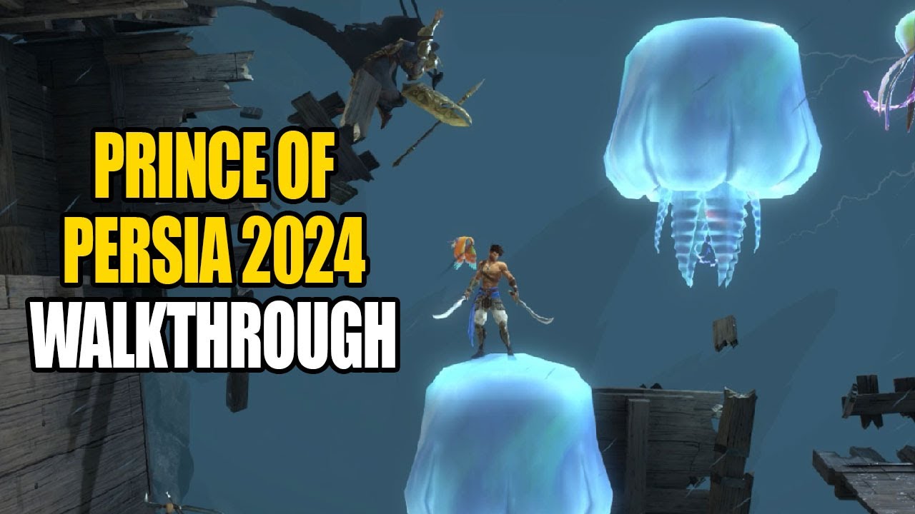 Prince of Persia: The Lost Crown - Raging Sea WALKTHROUGH + Boss Fight