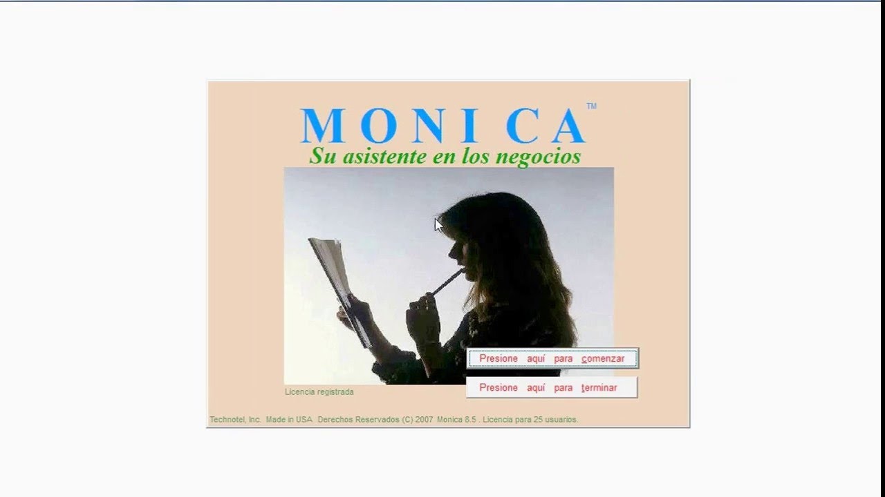 LA CONTABILIDAD EN MONICA 8.5