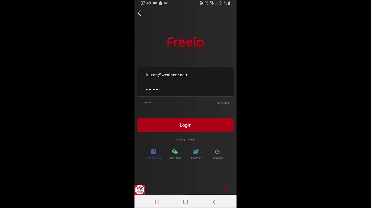 FreeIP Login