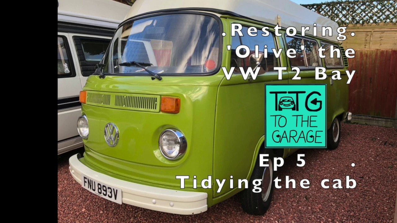 Restoring Olive the 79 VW T2 Bay window. Ep5 Cab wiring, Gear shift, Glove box & Kick boards
