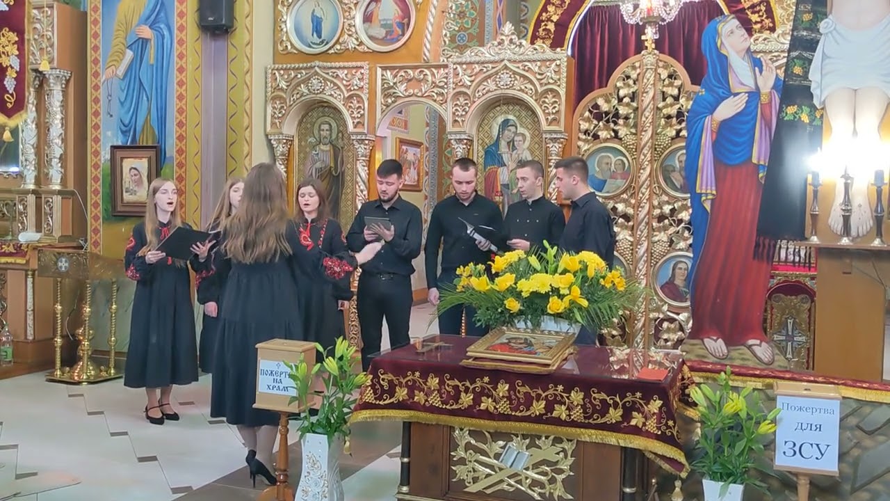 02.04.2023р. Душе моя. Виконує хор ЕМІС.
