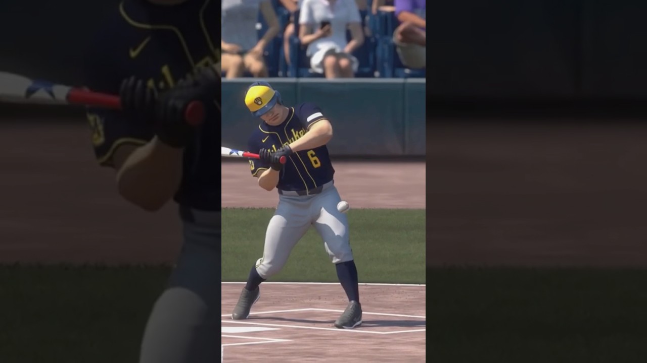 MLB 25's Dude Crushes a Three-Run Homer!