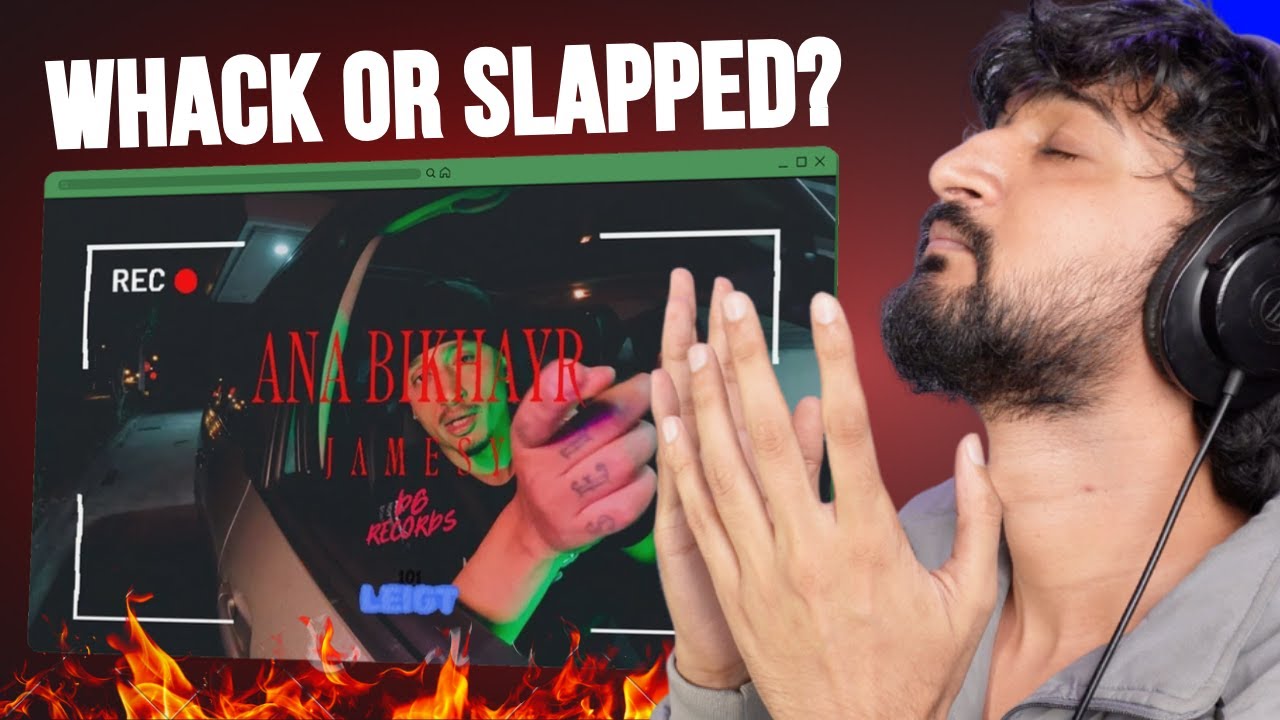 JAMESY - ANA BIKHAYR REACTION BY UJJWAL