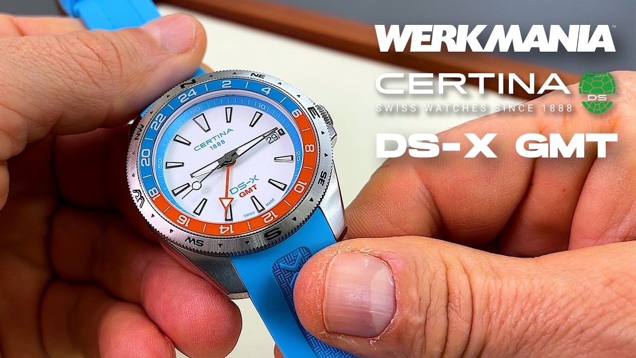 Certina DS-X GMT – használható svájci GMT prémium felár nélkül