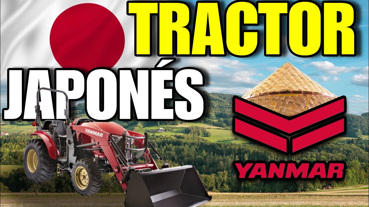 La marca Yanmar está REVOLUCIONANDO la agricultura con tractores COMPACTOS