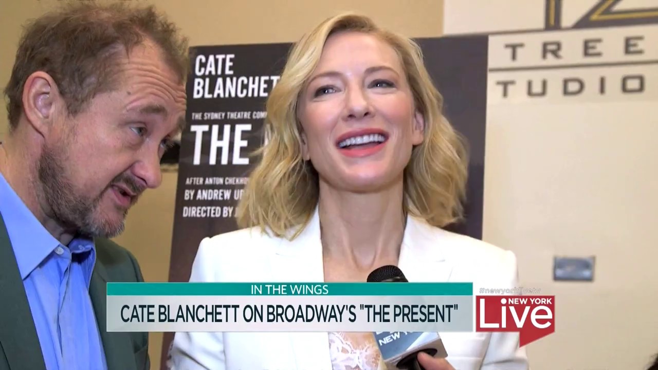 Cate Blanchett talks Broadway debut in 'The Present'