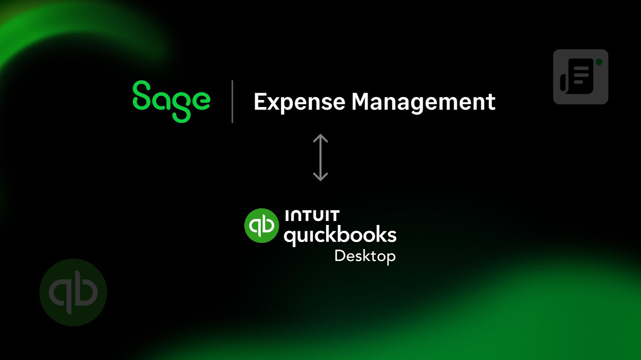 Sage Expense Management's Direct Integration with QuickBooks Desktop