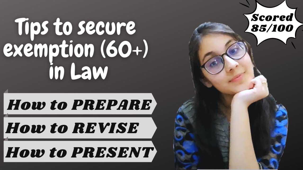 How to score high in law #riyapatni
