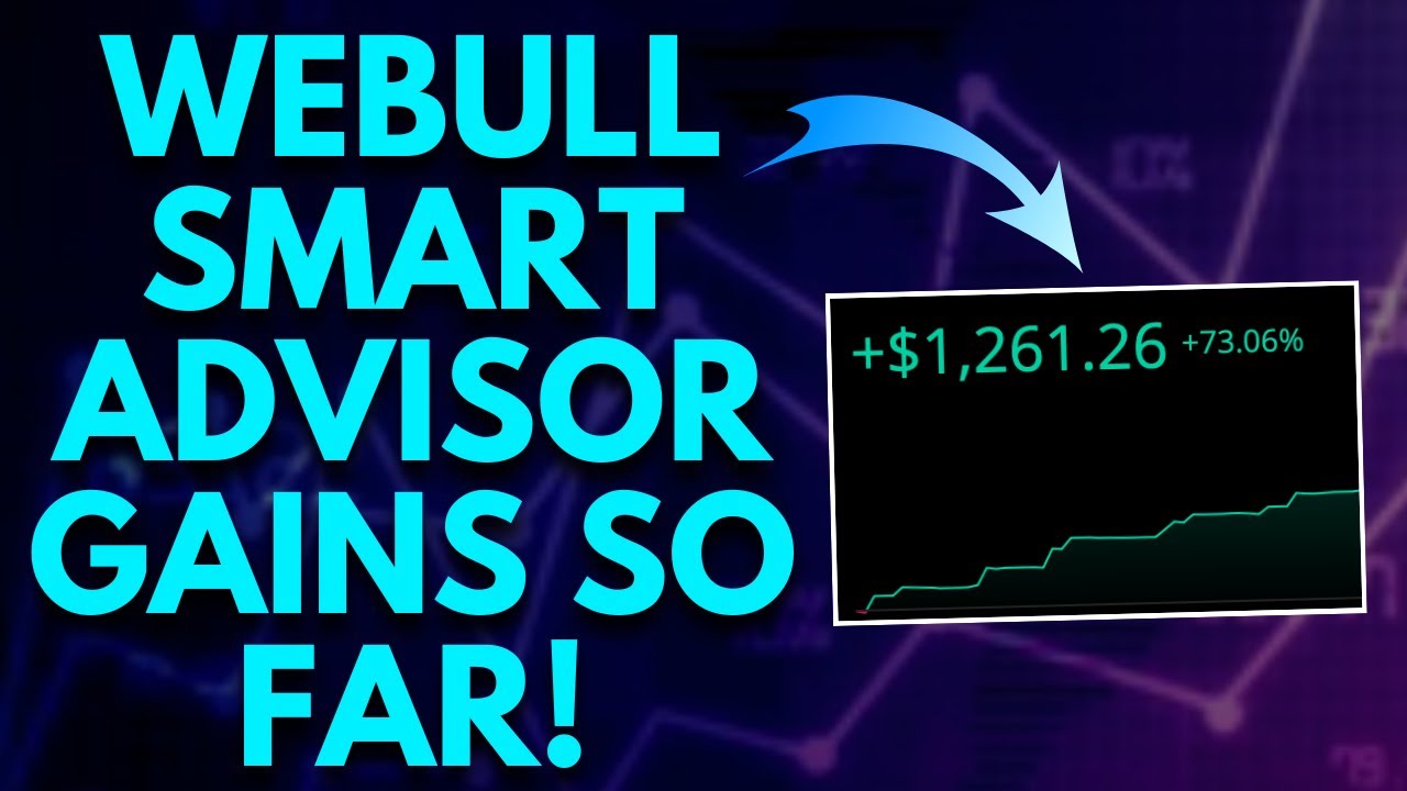 WEBULL SMART ADVISORS и сколько я заработал за 1 месяц