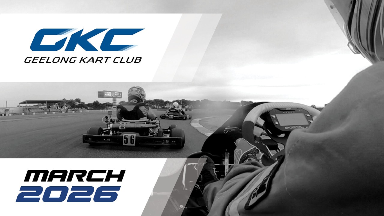 Geelong Kart Club March 2026 Club Day 125 Light Heat 1