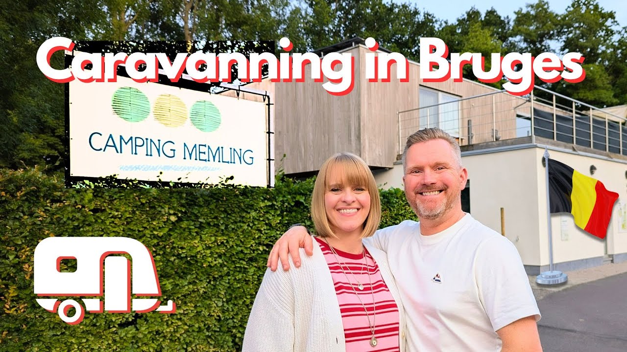 BEST Place To Stay For Visiting BRUGES | Caravan Vlogs from Mac & Sarah