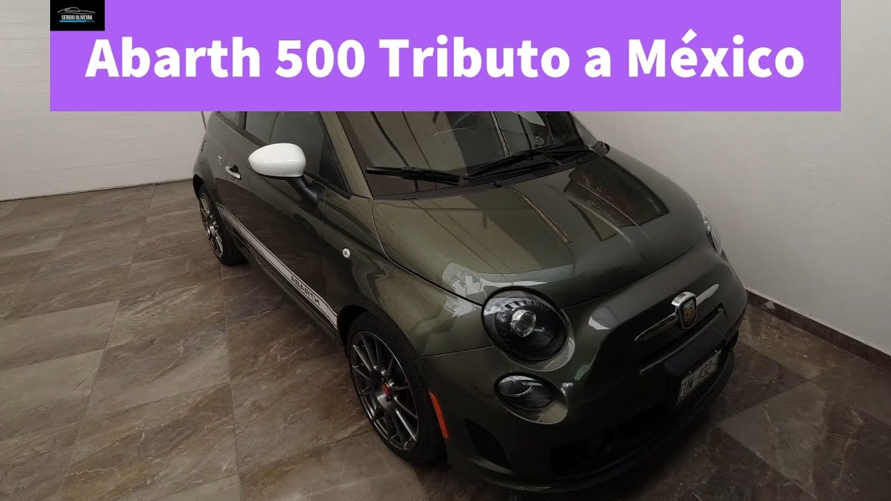 Fiat 500 Abarth Tributo a México. Tan difícil de convivir como de olvidar