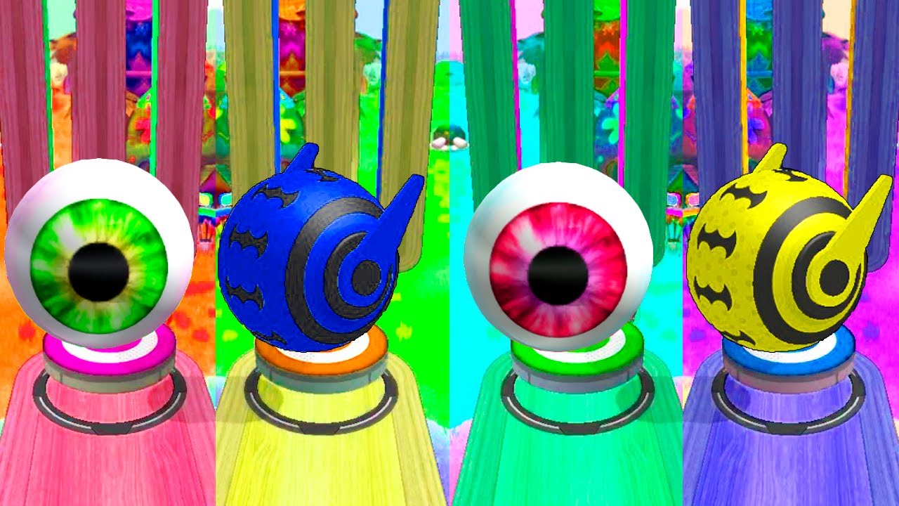 Going Ball vs Action Ball - Insane Reverse Balls Battle! Updated Race-312