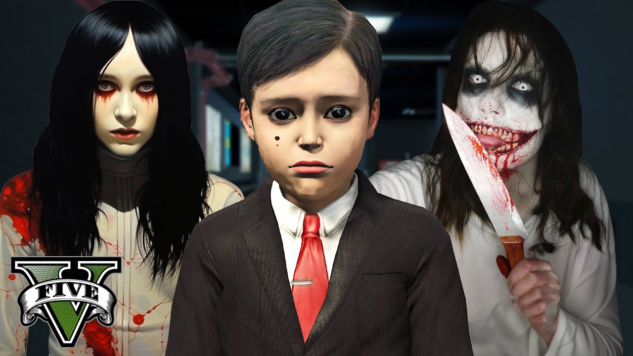Jeff The Killer voor hij GESTOORD werd! (R.I.P de 9 jarige hater) || GTA 5