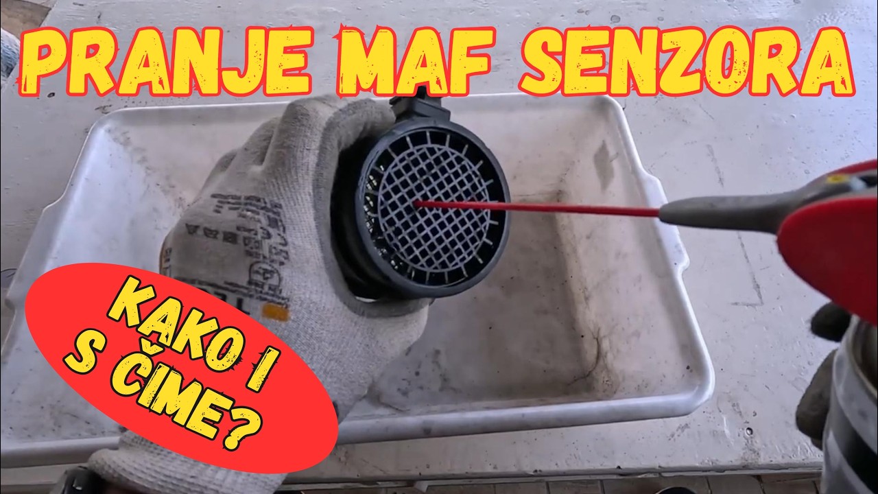 Čiščenje MAF Senzora - vratite snagu motora u 3 jednostavna koraka