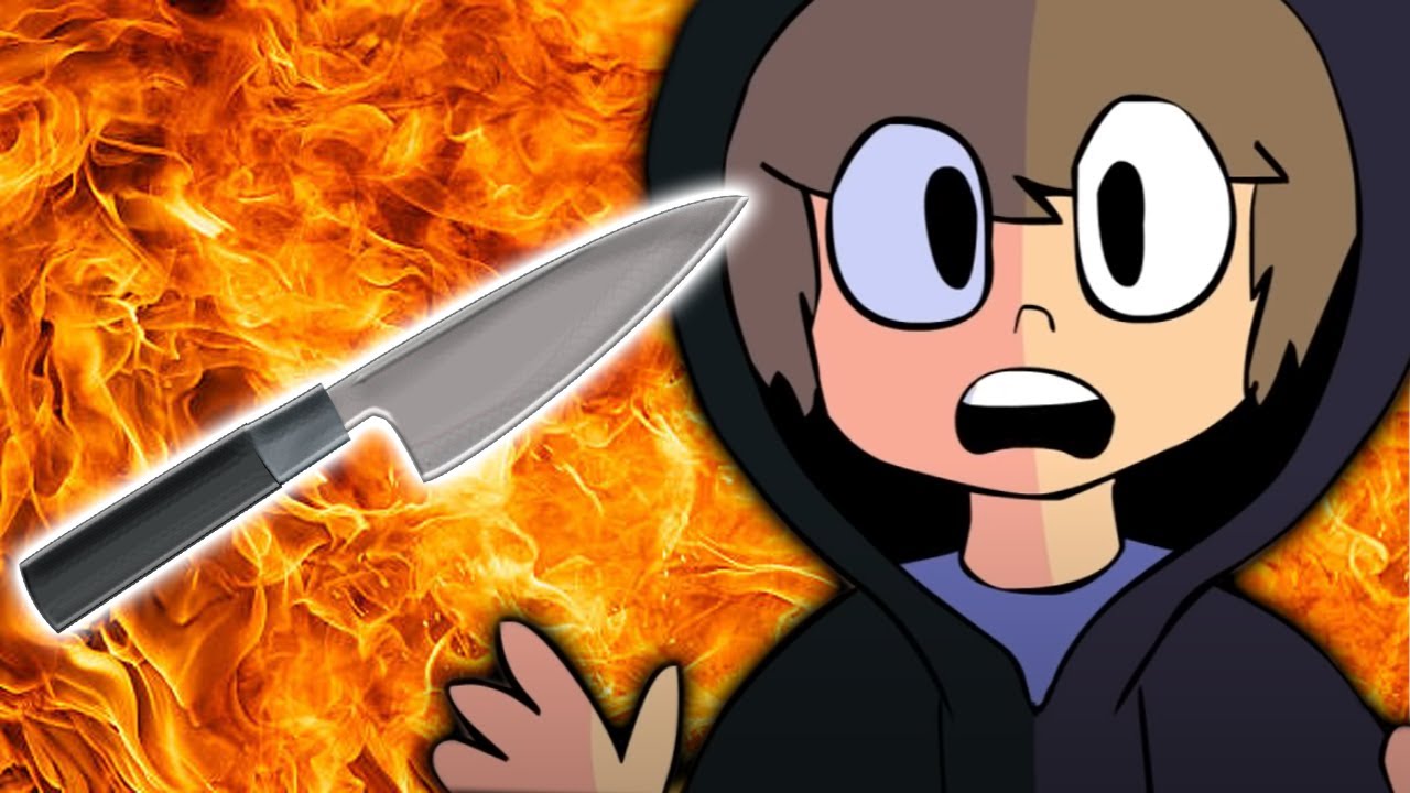 HE PULLED A KNIFE ON ME...