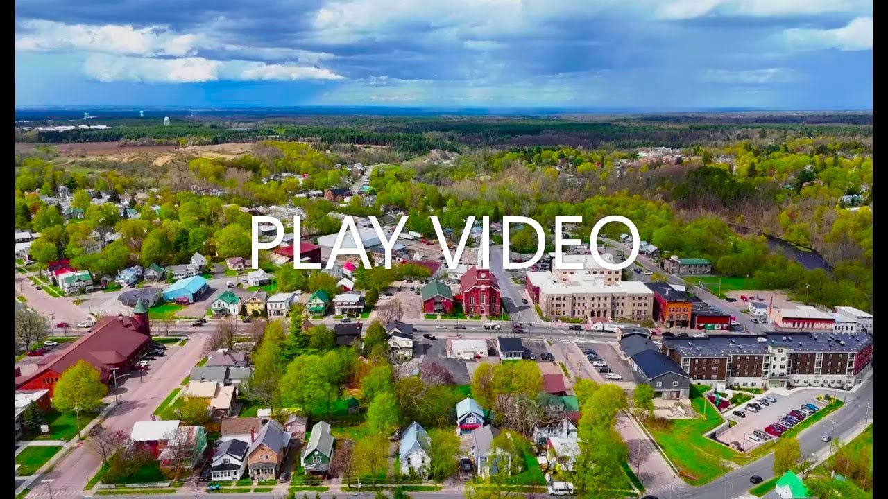 Spring arrives in Malone, New York.